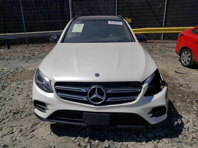 WDC0G4KB9JV044658 - 2018 MERCEDES-BENZ GLC 300 4MATIC WHITE photo 5