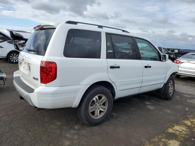 2HKYF18434H519048 - 2004 HONDA PILOT EX WHITE photo 3