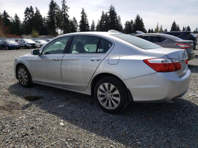 1HGCR3F84DA013921 - 2013 HONDA ACCORD EXL SILVER photo 2