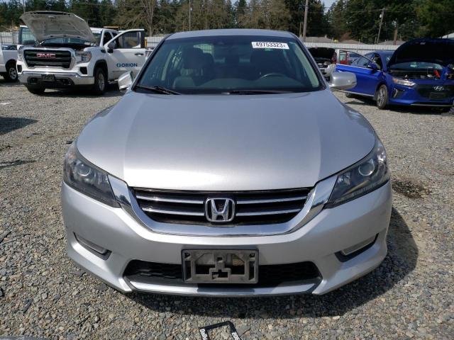 1HGCR3F84DA013921 - 2013 HONDA ACCORD EXL SILVER photo 5