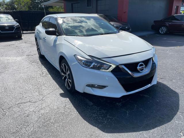 1N4AA6AP1JC409839 - 2018 NISSAN MAXIMA 3.5S WHITE photo 1