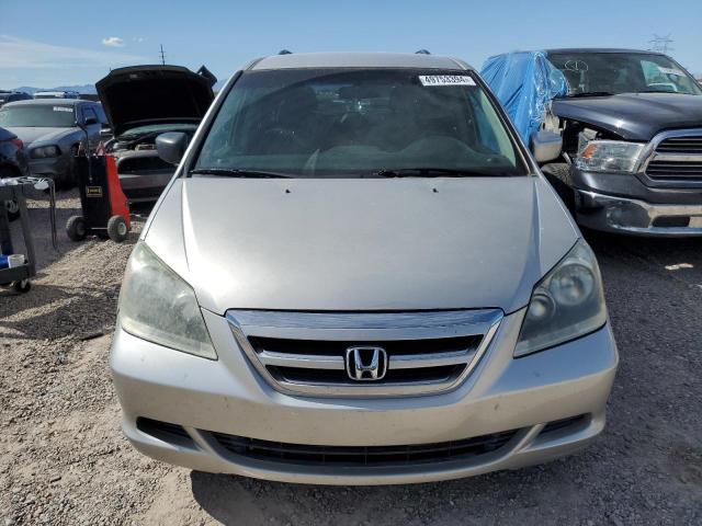 5FNRL38407B112851 - 2007 HONDA ODYSSEY EX SILVER photo 5