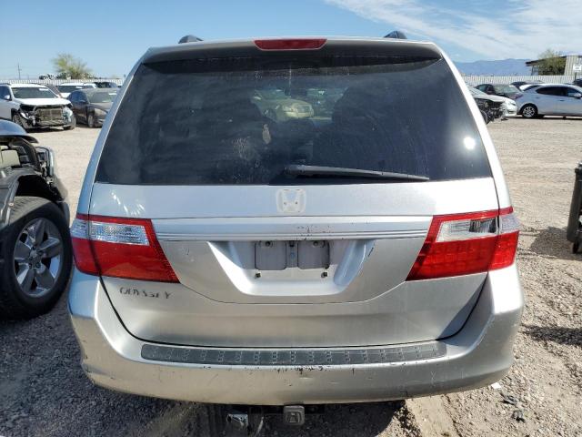 5FNRL38407B112851 - 2007 HONDA ODYSSEY EX SILVER photo 6