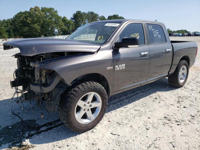 1C6RR7LT1FS745422 - 2015 RAM 1500 SLT GRAY photo 2
