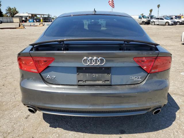 WAU2GAFC0EN057267 - 2014 AUDI A7 PRESTIGE GRAY photo 6