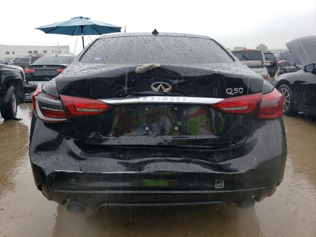 JN1EV7AP9JM366676 - 2018 INFINITI Q50 LUXE BLACK photo 6