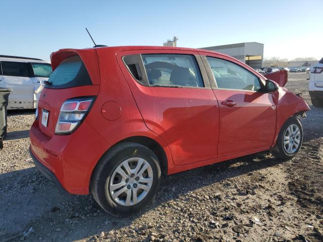 1G1JG6SB5L4128239 - 2020 CHEVROLET SONIC RED photo 3
