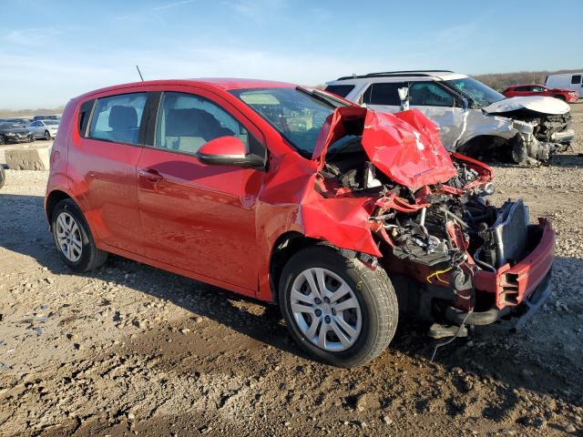1G1JG6SB5L4128239 - 2020 CHEVROLET SONIC RED photo 4