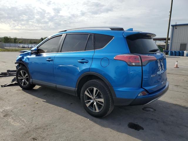 JTMWFREV9JJ741017 - 2018 TOYOTA RAV4 ADVENTURE BLUE photo 2