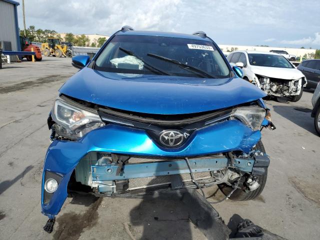 JTMWFREV9JJ741017 - 2018 TOYOTA RAV4 ADVENTURE BLUE photo 5