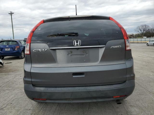 JHLRM4H74CC026286 - 2012 HONDA CR-V EXL GRAY photo 6