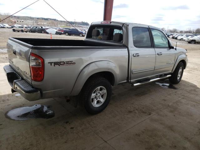 5TBDT44106S523083 - 2006 TOYOTA TUNDRA DOUBLE CAB SR5 SILVER photo 3