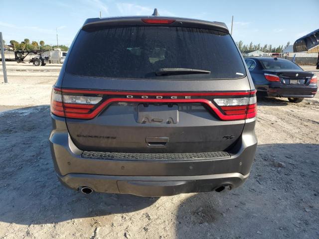 1C4SDHCTXJC451700 - 2018 DODGE DURANGO R/T GRAY photo 6