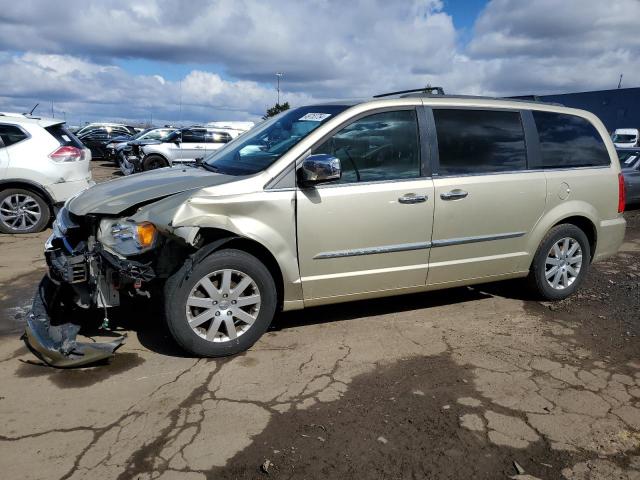 2C4RC1CG7CR117209 - 2012 CHRYSLER TOWN & COU TOURING L GOLD photo 1