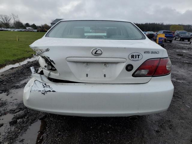 JTHBA30G440011379 - 2004 LEXUS ES 330 WHITE photo 6