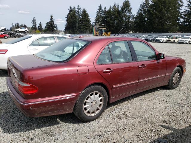 WDBJF65J81B199584 - 2001 MERCEDES-BENZ E 320 MAROON photo 3