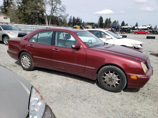 WDBJF65J81B199584 - 2001 MERCEDES-BENZ E 320 MAROON photo 4