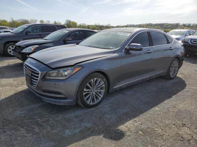 KMHGN4JE6FU059715 - 2015 HYUNDAI GENESIS 3.8L GRAY photo 1