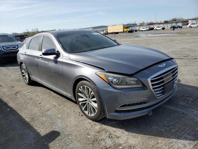 KMHGN4JE6FU059715 - 2015 HYUNDAI GENESIS 3.8L GRAY photo 4