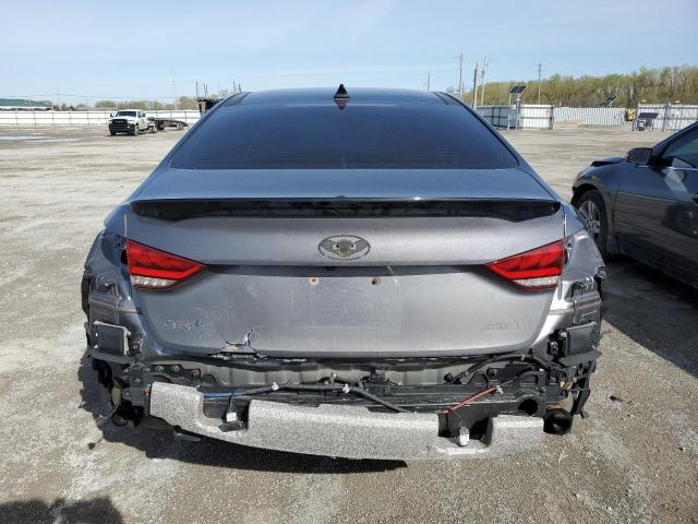 KMHGN4JE6FU059715 - 2015 HYUNDAI GENESIS 3.8L GRAY photo 6