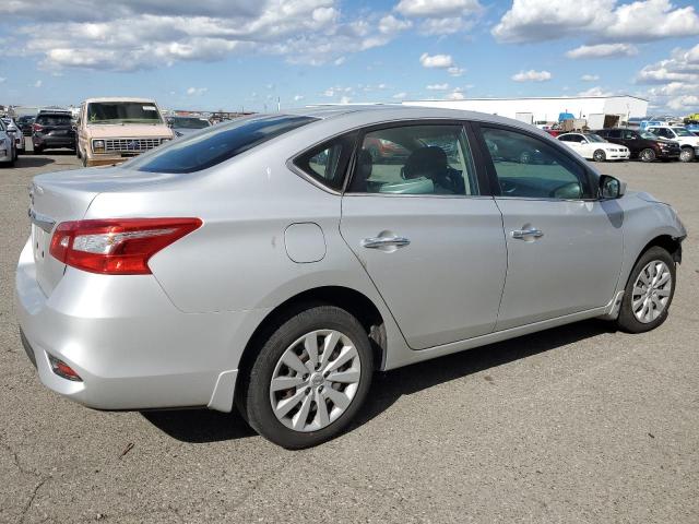 3N1AB7AP4HY352845 - 2017 NISSAN SENTRA S SILVER photo 3