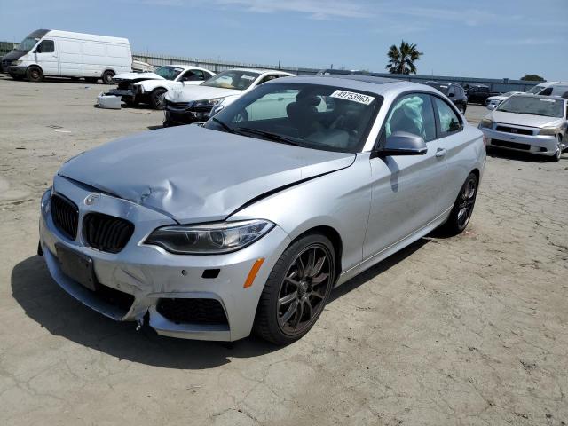 WBA1J7C59FV288837 - 2015 BMW M235I SILVER photo 1