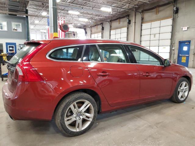 YV140MEK5F1253783 - 2015 VOLVO V60 PREMIER RED photo 3