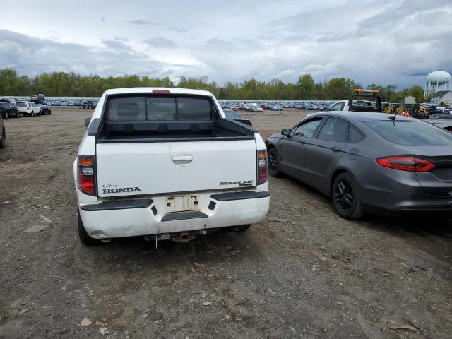 2HJYK16596H532370 - 2006 HONDA RIDGELINE RTL WHITE photo 6