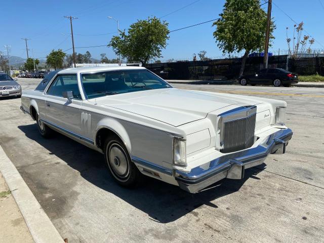 8Y89A934032 - 1978 LINCOLN MARK V WHITE photo 1