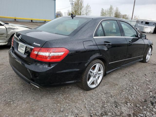 WDDHF8HB8BA391794 - 2011 MERCEDES-BENZ E 350 4MATIC BLACK photo 3