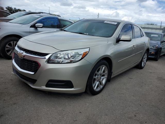 1G11C5SLXFF191862 - 2015 CHEVROLET MALIBU 1LT GOLD photo 1