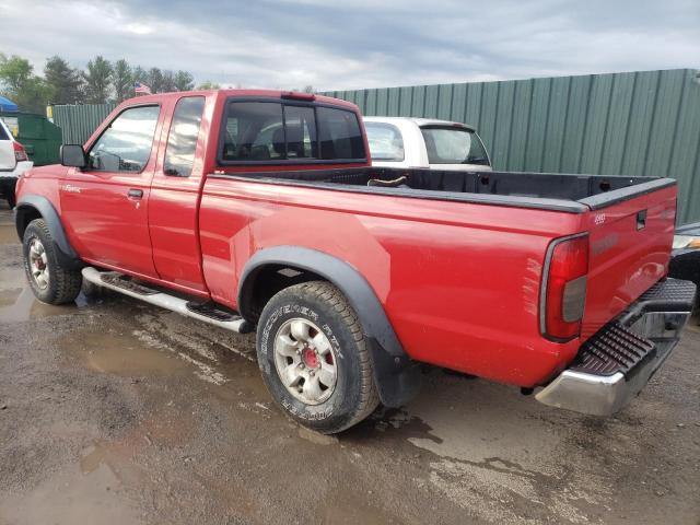 1N6ED26Y3YC318334 - 2000 NISSAN FRONTIER KING CAB XE RED photo 2