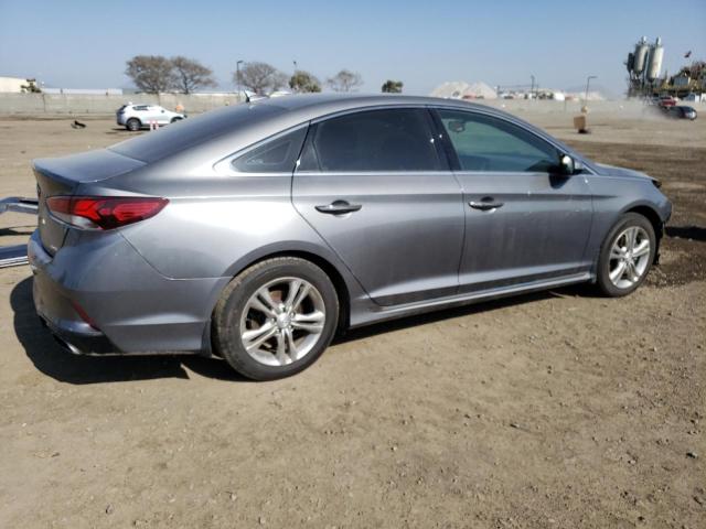 5NPE34AF1KH799901 - 2019 HYUNDAI SONATA LIMITED GRAY photo 3