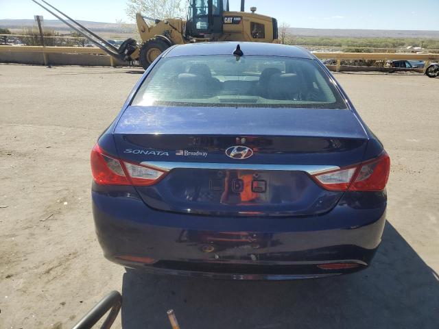 5NPEB4AC9BH037926 - 2011 HYUNDAI SONATA GLS BLUE photo 6