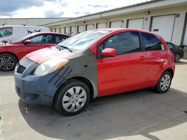 JTDJT923585150305 - 2008 TOYOTA YARIS RED photo 1