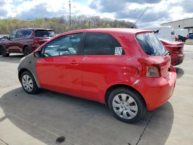 JTDJT923585150305 - 2008 TOYOTA YARIS RED photo 2