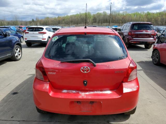 JTDJT923585150305 - 2008 TOYOTA YARIS RED photo 6