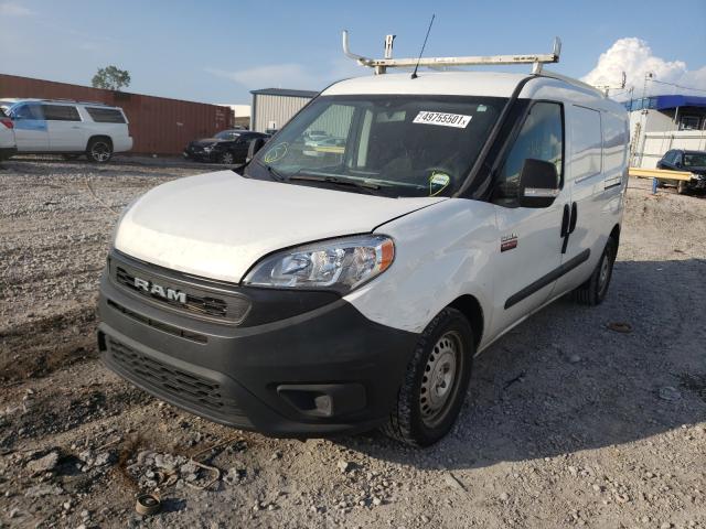 ZFBHRFAB2K6M33592 - 2019 RAM PROMASTER თეთრი ფოტო 2