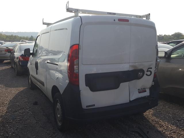 ZFBHRFAB2K6M33592 - 2019 RAM PROMASTER თეთრი ფოტო 3