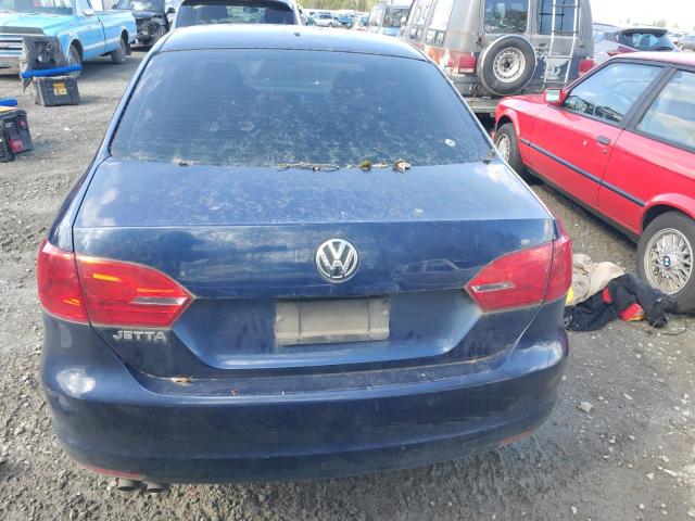 3VW1K7AJ5BM097921 - 2011 VOLKSWAGEN JETTA BASE Mavi foto 6