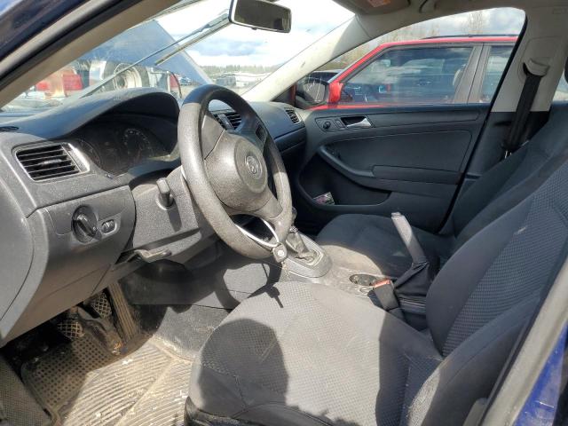 3VW1K7AJ5BM097921 - 2011 VOLKSWAGEN JETTA BASE Mavi foto 7