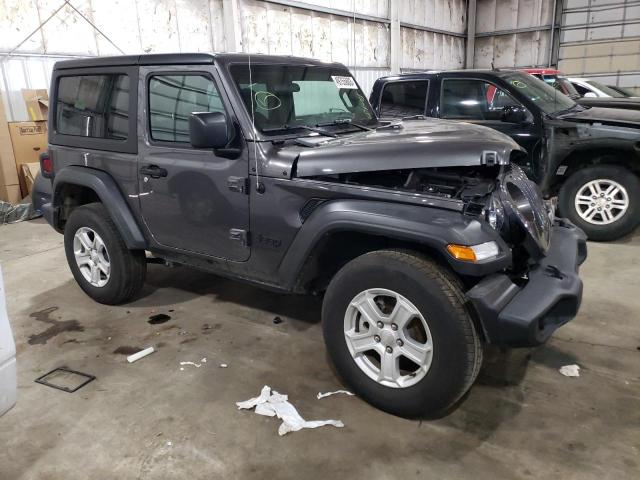 1C4GJXAN3NW175216 - 2022 JEEP WRANGLER SPORT GRAY photo 4