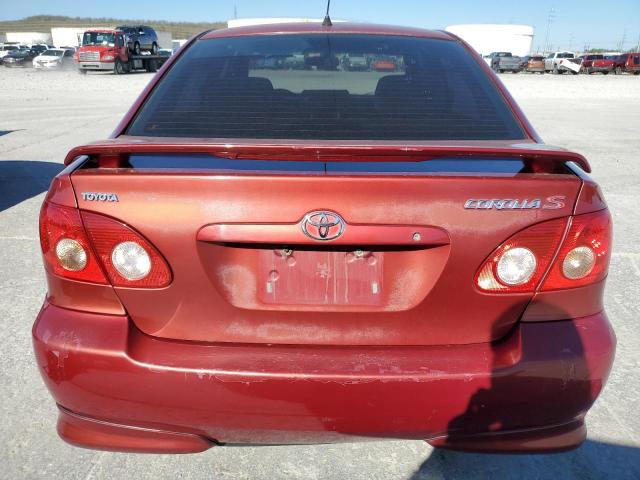 1NXBR32E36Z602901 - 2006 TOYOTA COROLLA CE RED photo 6