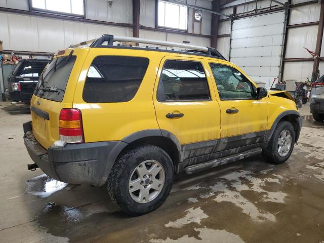 1FMYU93193KA08537 - 2003 FORD ESCAPE XLT YELLOW photo 3