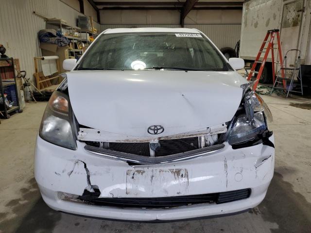 JTDKB20U083309950 - 2008 TOYOTA PRIUS WHITE photo 5