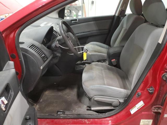 3N1AB6AP2AL609577 - 2010 NISSAN SENTRA 2.0 RED photo 7