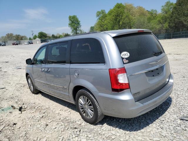 2C4RC1CG1DR708797 - 2013 CHRYSLER TOWN & COU TOURING L SILVER photo 2