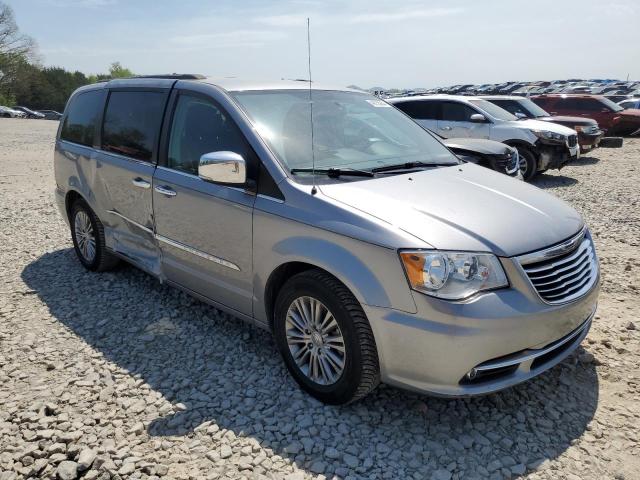 2C4RC1CG1DR708797 - 2013 CHRYSLER TOWN & COU TOURING L SILVER photo 4