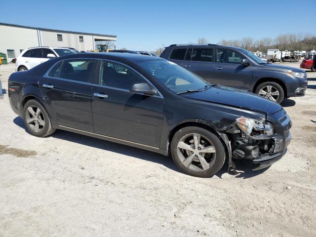 1G1ZC5EUXCF391708 - 2012 CHEVROLET MALIBU 1LT BLACK photo 4