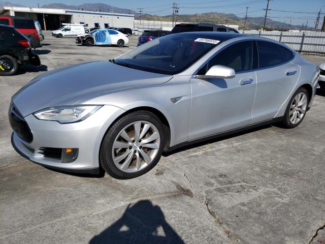 5YJSA1CN9DFP27552 - 2013 TESLA MODEL S Gümüş foto 1